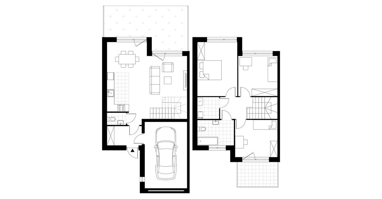 4-pokojowy dom 112m2 + ogródek Bezpośrednio - Pełny obrazek: 3/18