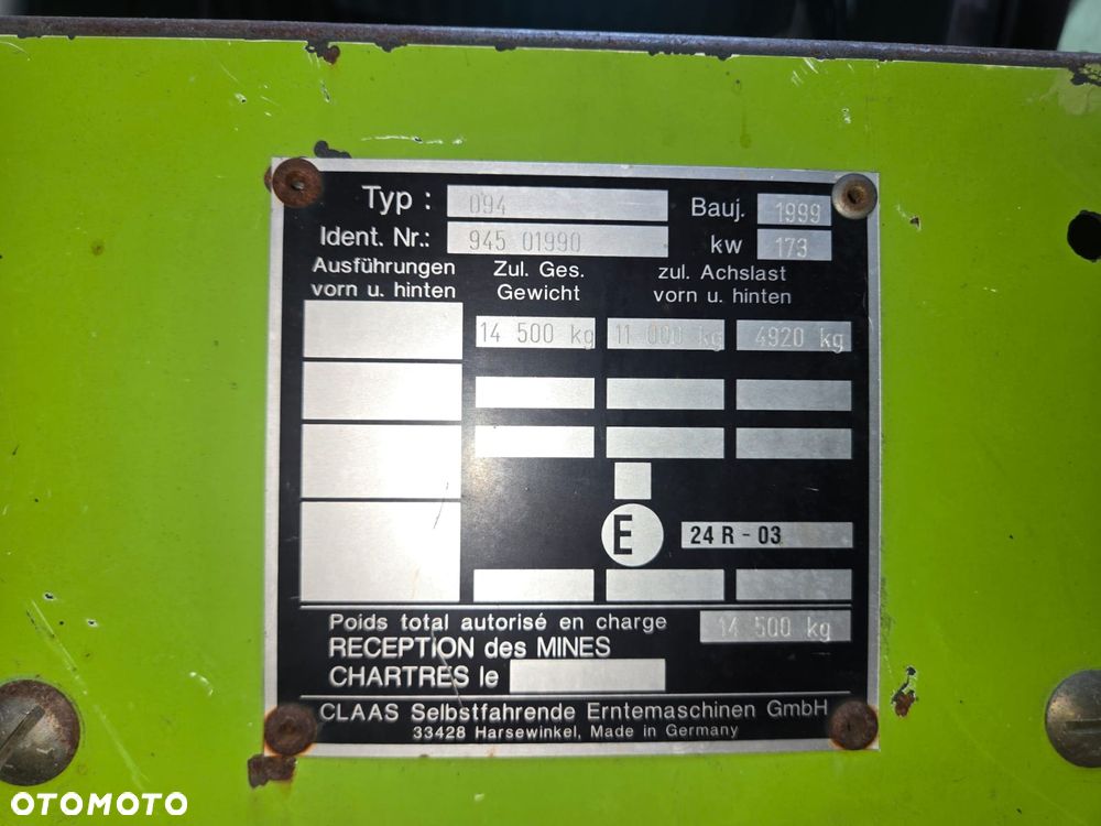 Claas DEMONATOR 208 MEGA - 10