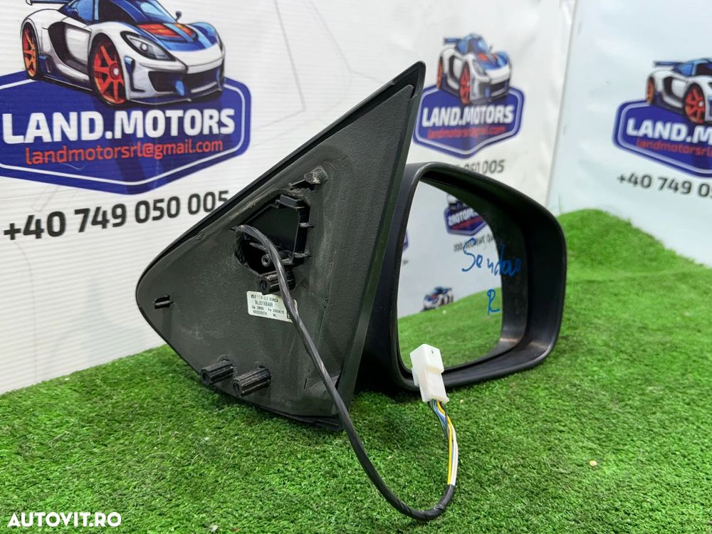 OGLINDA DREAPTA DACIA SANDERO 2 1.5 DIESEL 2015 COD OEM 963016848R 963011787R 2012-2017 - 4