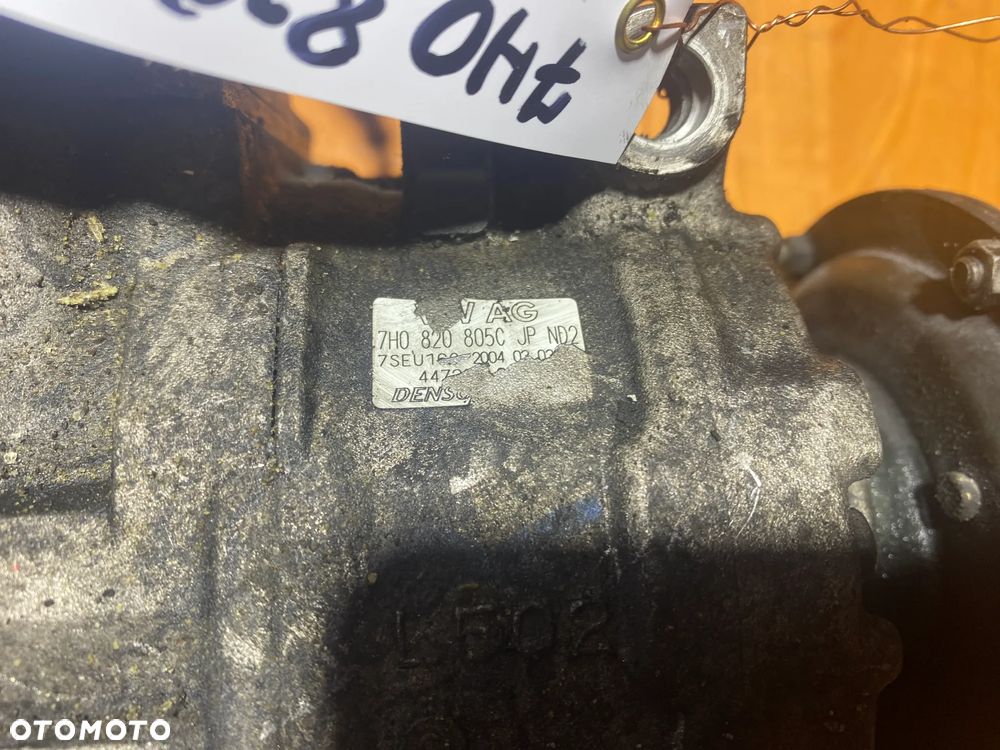 KOMPRESOR SPRĘŻARKA KLIMATYZACJI VW T5 7H0820805C - 3