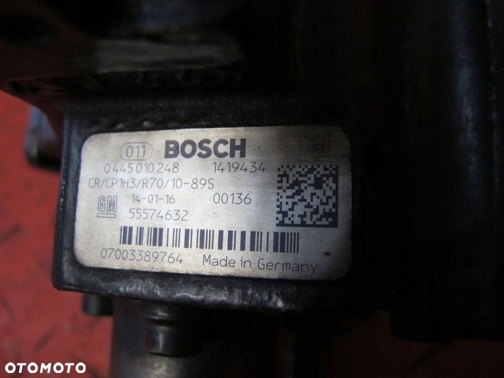 OPEL INSIGNIA A G09 2.0 CDTI A20DTE POMPA WTRYSKOWA 55574632 0445010248 - 4