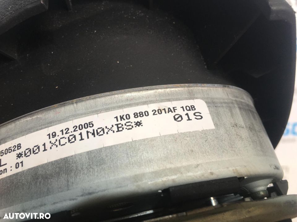 Airbag Volan VW Golf 5 2003 - 2009 COD : 1K0 880 201 AF / 1K0880201AF - 2