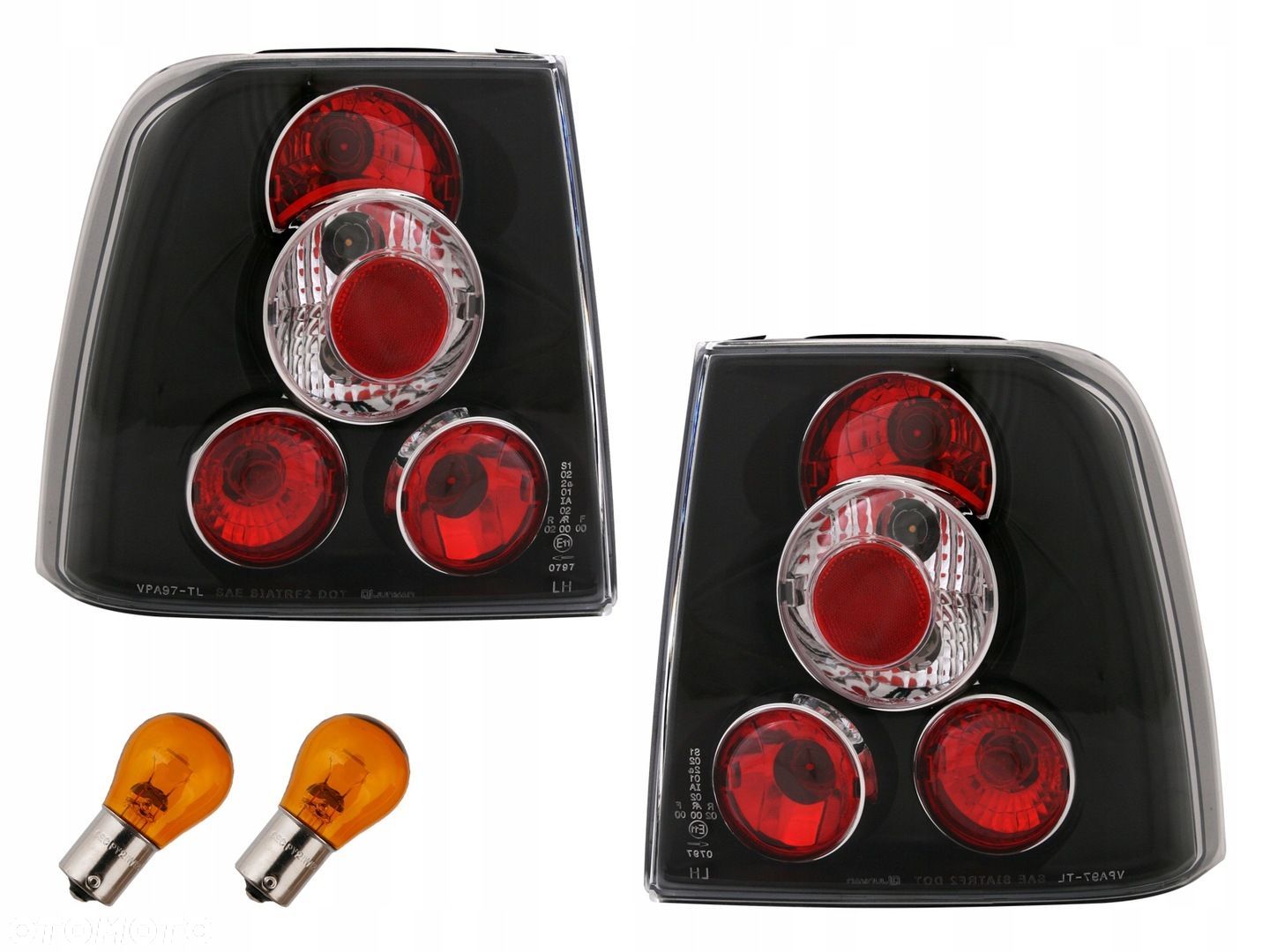 LAMPA KPL VW PASSAT B5 3b 1996- BLACK LEXUS TUNING - 1