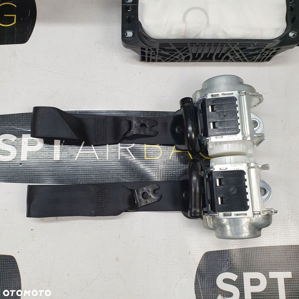 AUDI Q7 4M II DESKA ROZDZIELCZA KONSOLA KOKPIT PULPIT PODUSZKI AIRBAG AIR BAG PASY KIT SET - 9