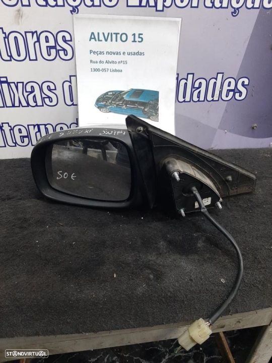 espelho retrovisor Suzuki Swift 2008 esquerdo elétrico origem - 1