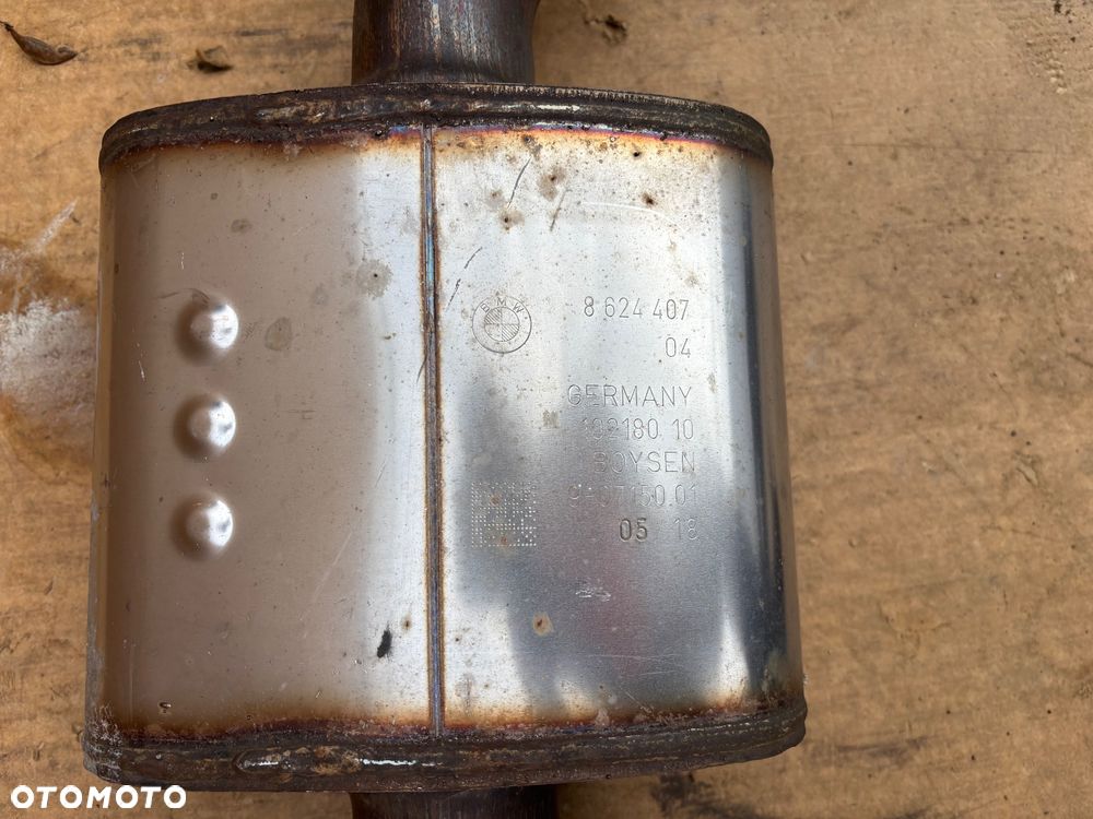 Bmw 1 F20 F21 Oryginalny Kompletny Wydech Rura Wydechowa Tłumik Środkowy Benzyna 116i 118i B38 8624424 8637789 8624407 - 6
