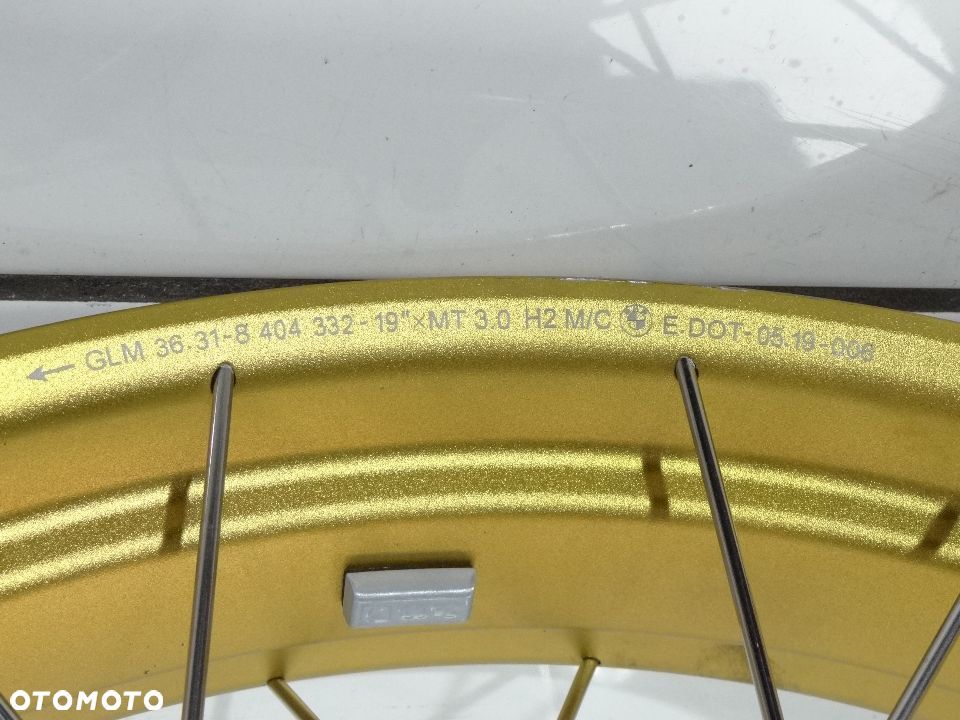 Felga przód przednia  Koło  19" BMW  K50 1200GS MOTOR motocykl - 6