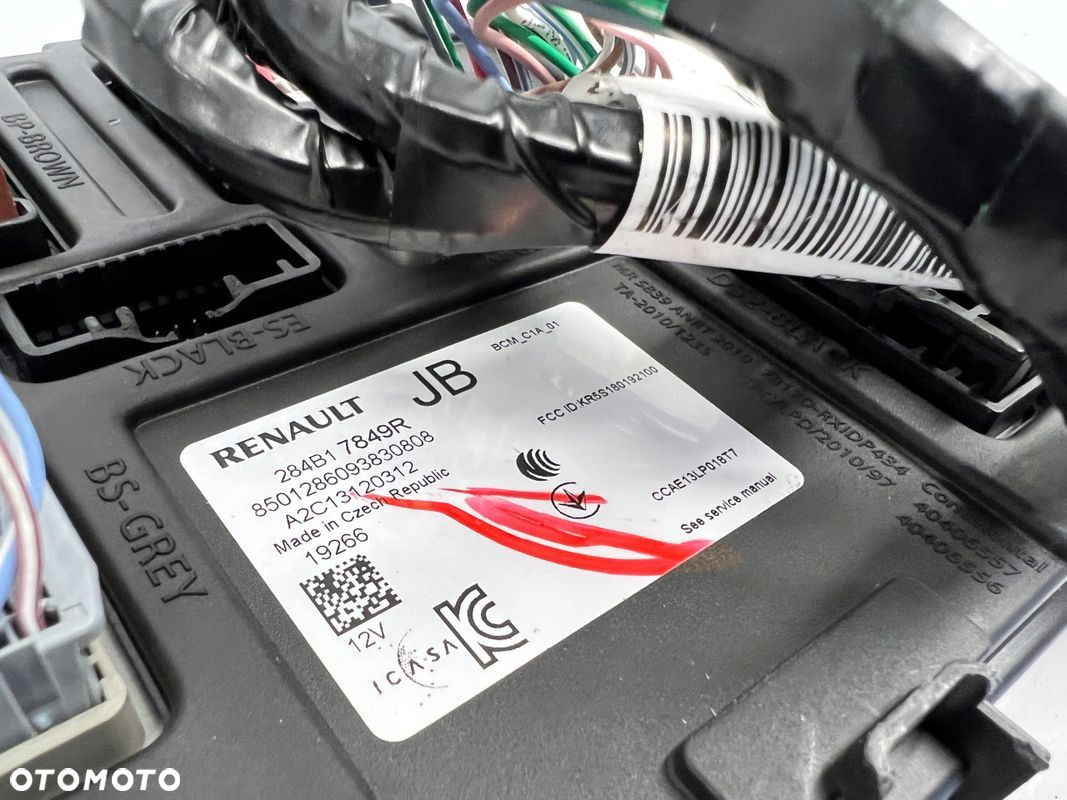Megane IV LIFT moduł BCM 284B17849R - 2