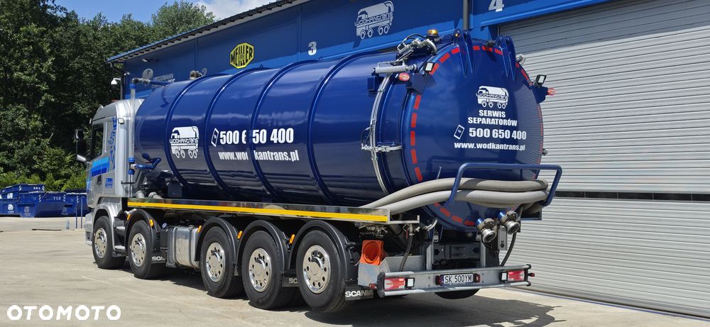Scania R 490 10x4 asenizacyjny wuko cysterna zabudowa 2025r 32m3 - 9