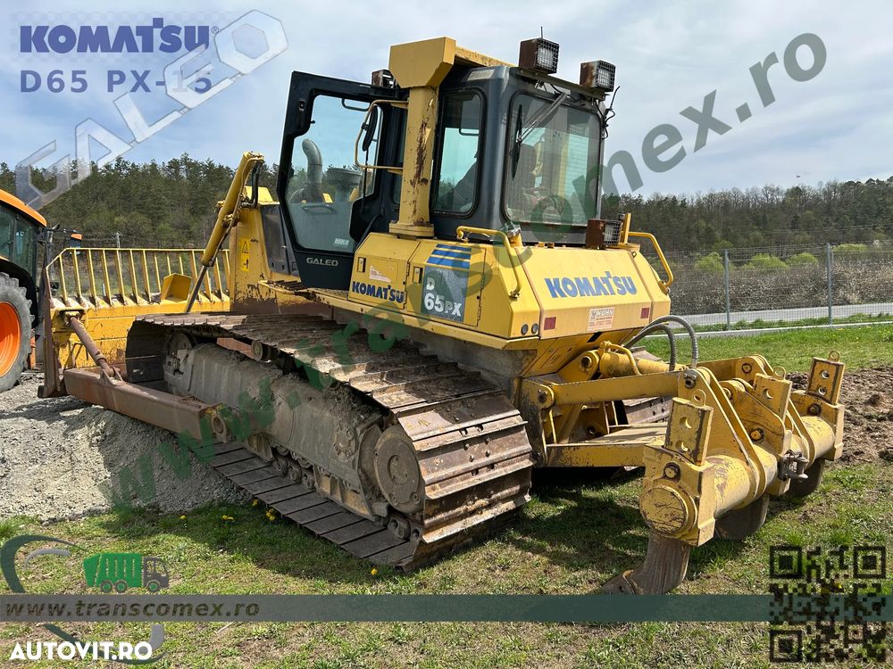 Komatsu D65PX-15, Lama 4m + Scarificator * TOP* - 4