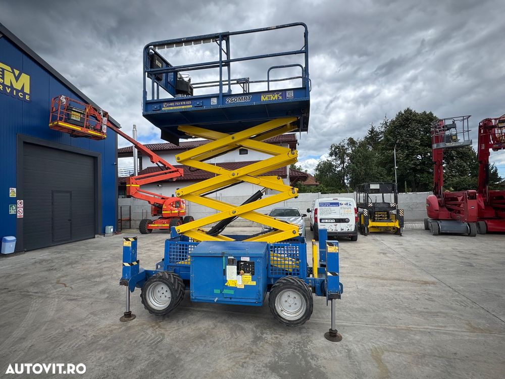 JLG 260MRT vanzare inchiriere nacela diesel cu cale 10 metri ridica 570 kg Valcea Pitesti Sibiu Craiova Tg Jiu Drobeta Turnu Severin - 1
