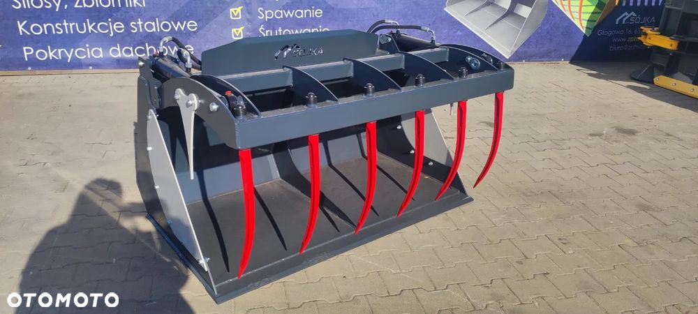 RATY!  Łyżko-krokodyl wzmocniony, 120 cm, mocowanie euro, Mailleux, Faucheux, Weidemann - 5