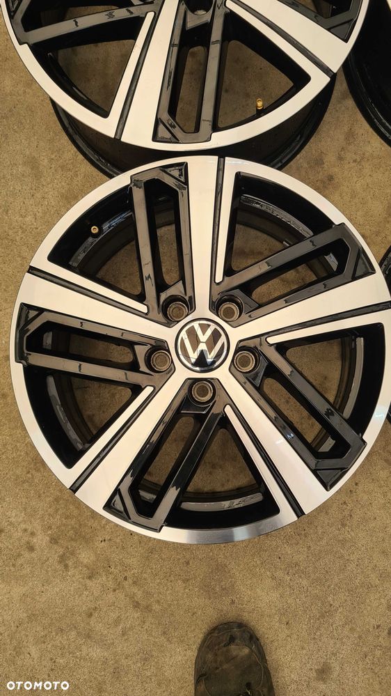 Felgi aluminiowe VOLSWAGEN TOURAN GOLF ! 17 Cali ! BDB STAN MONTAŻ! - 5