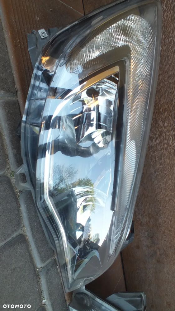 Lampa przednia lewa prawa Opel Astra 4 J chrom - 2
