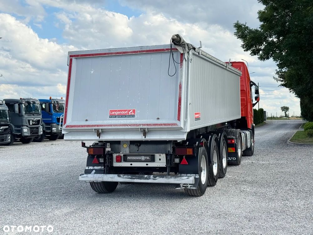 Langendorf SKA 24/31 - WAGA 5000 kg / PODNOSZONA OŚ / ALUMINIOWE FELGI / ORYGINALNY LAKIER / BARDZO DOBRY STAN - 10
