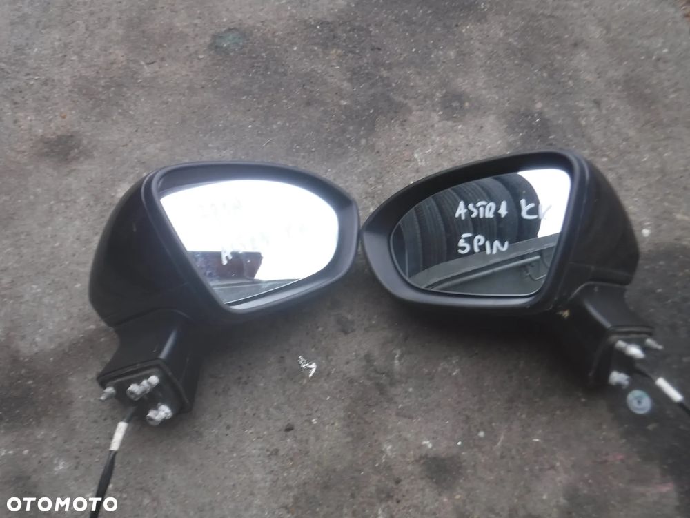 Opel Astra K  lusterko prawe 7 pin lewe 5 pin Z22C - 2