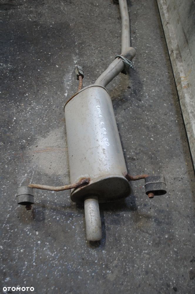 TŁUMIK KOŃCOWY + ŚRODKOWY OPEL CORSA C 1.8 1.6 1.4 5D - 11