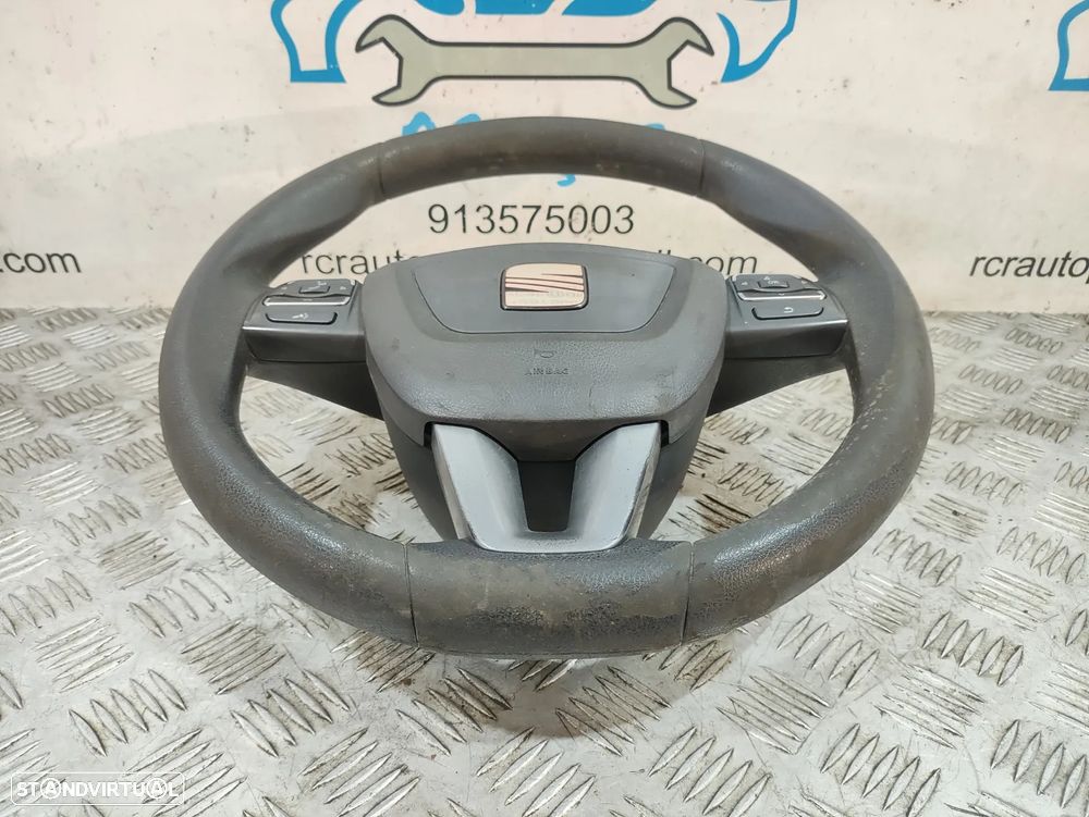 Volante Completo Pele Seat Leon 1P Multifunções - 4