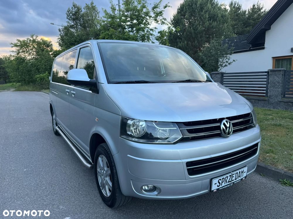 Volkswagen TRANSPORTER T5 L2H1 LIFT DŁUGI Klima Navi Dubel Kabina Brygadówka Pdc Rury Hak Serwis - 34