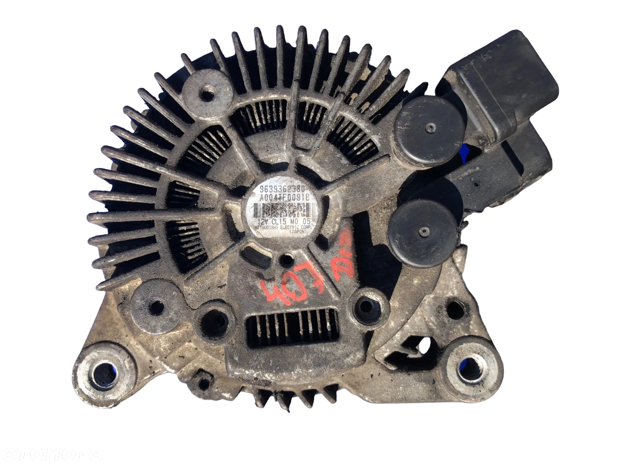 Alternator 9639362380 Peugeot 406 ,607 Citroen Xsara Picasso 2.0 Diesel A004TF0091B - Gwarancja Wysyłka - 6