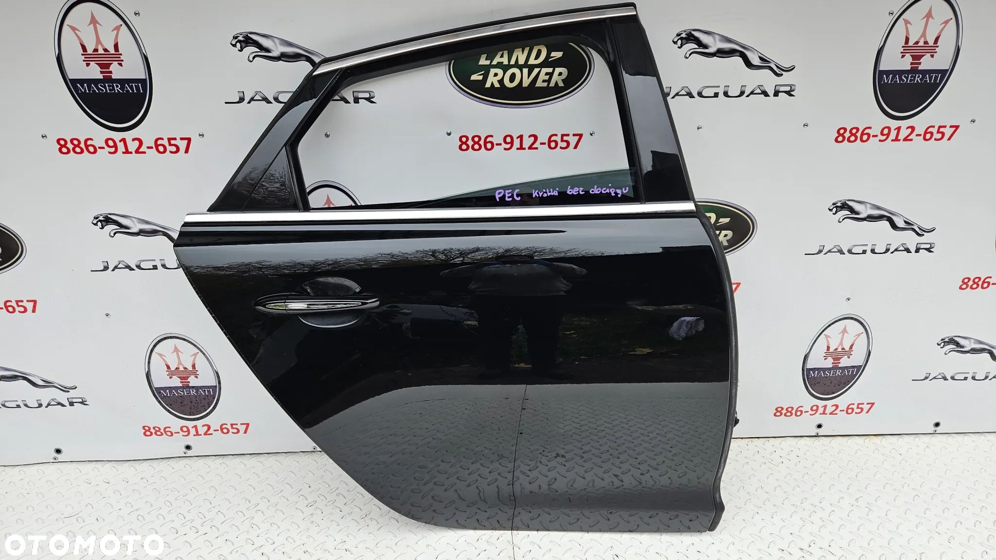 Jaguar XJ 351 KRÓTKI Drzwi tył prawy Drzwi tylne prawe KOLOR PEC oryginalny lakier - 1