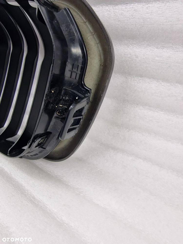 BMW F20 / F21 LIFT 14- PRAWA NERKA / ATRAPA / GRILL PRZEDNI PRZÓD CZARNY BLACK , NR 7371748 / 7371688 / 7371686 / 7383770 , NR AUKCJI GL198 - 9