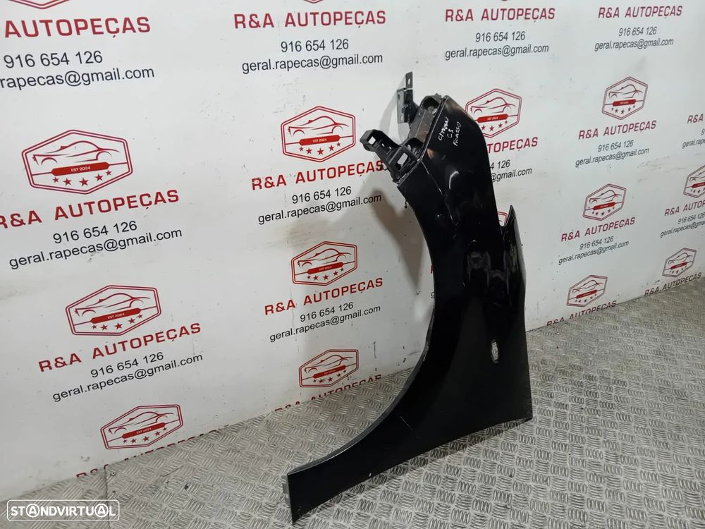 Guarda Lamas Frente Frontal Esquerdo Citroen C3 Picasso Original - 4