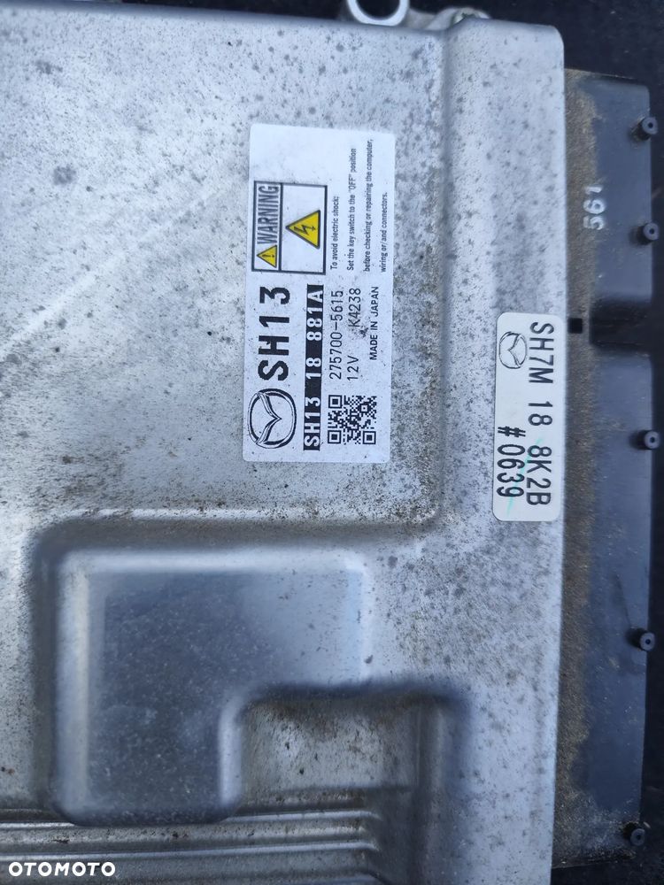 Mazda Cx5 2.2 zestaw startowy sterownik kluczyk stacyjka zegary - 3