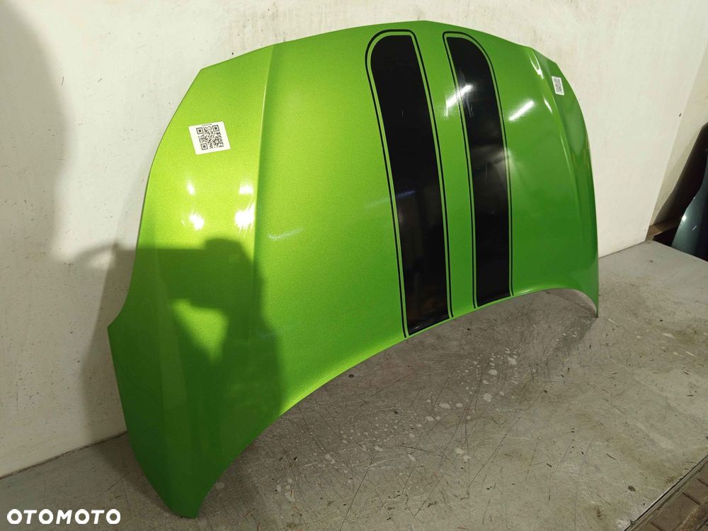 + MASKA POKRYWA SILNIKA OPEL CORSA E Z30P ZIELONA - 3