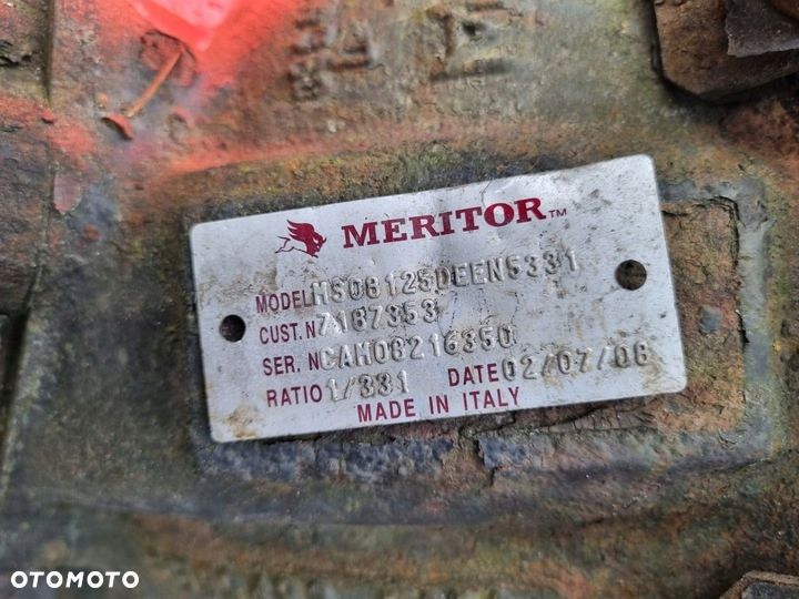 MOST NAPĘDOWY DYFER NA RESORACH 43/13 13/43 RATIO 1/331 IVECO EUROCARGO FELGI 17,5 - 8