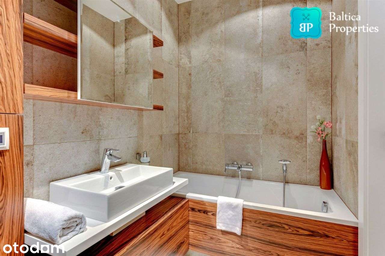 Elegancki apartament 100m od plaży Jelitkowo + gar