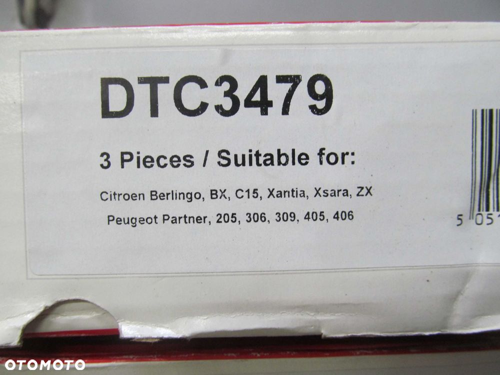 PEUGEOT CITROEN 1.7 1.8 1.9D 83- SPRZEGLO TARCZA DOCISK DTC3479 - 5