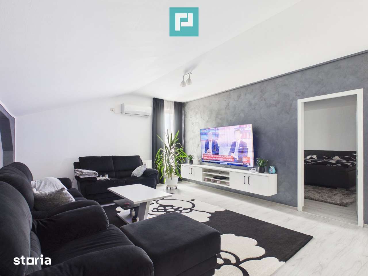 Apartament spațios tip penthouse — fotografia 1