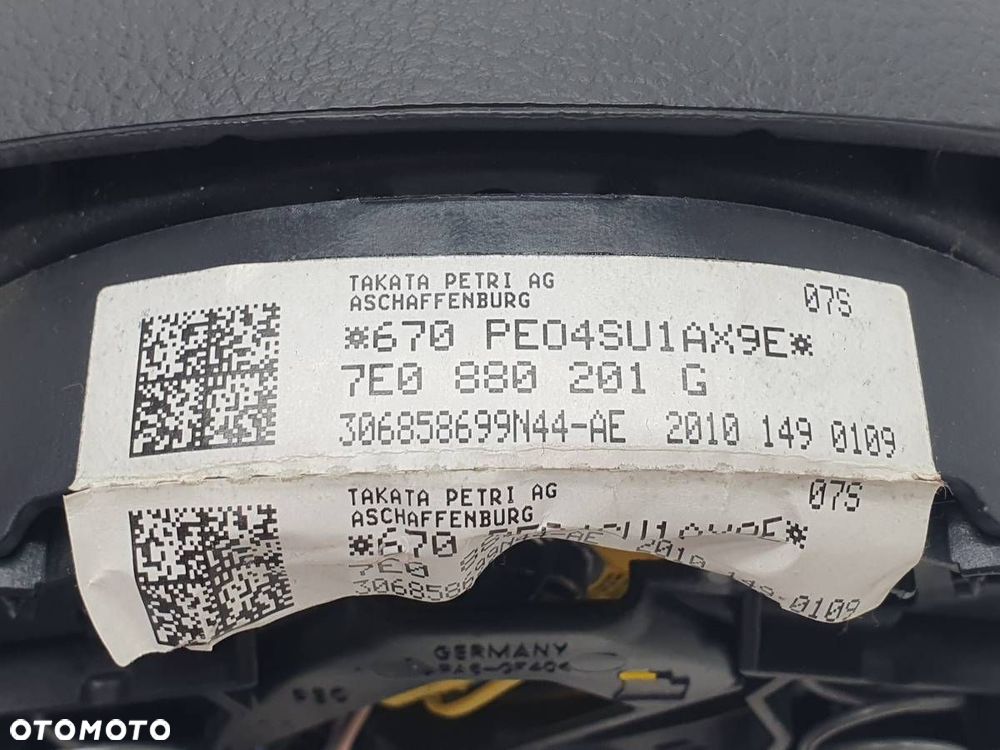 PODUSZKA POWIETRZNA KIEROWCY AIRBAG VW PASSAT B6 7E0880201G - 5