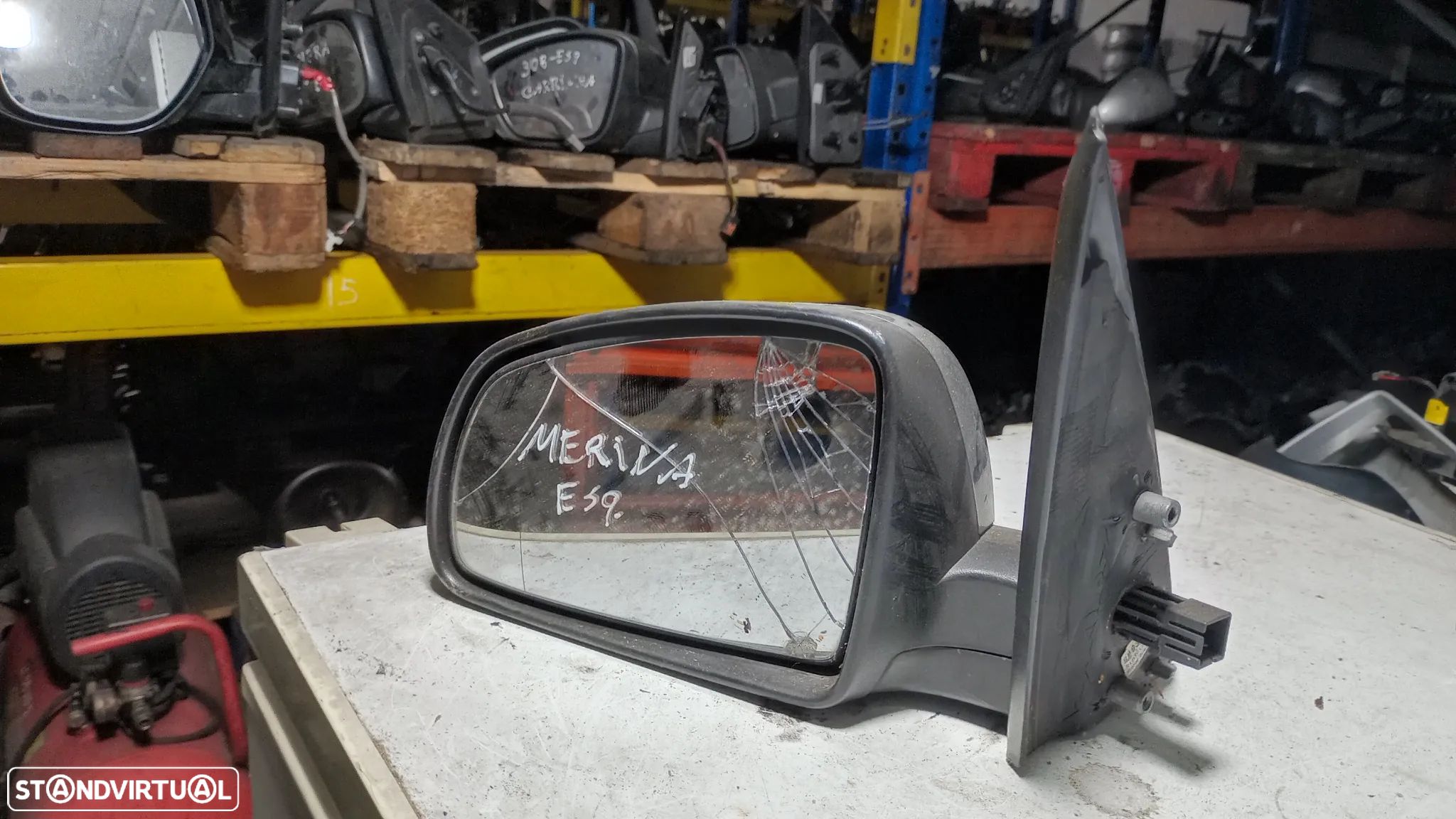 Retrovisor Opel Meriva Direito - 1