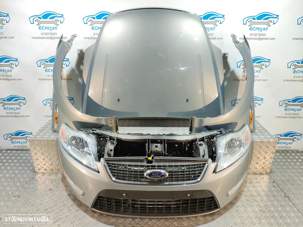 FRENTE COMPLETA FORD MONDEO IV 4 MK4 CAPOT PARACHOQUES GUARDA-LAMAS OTICAS RADIADOR VENTILADOR FRENTE FIBRA REFORÇO - 23