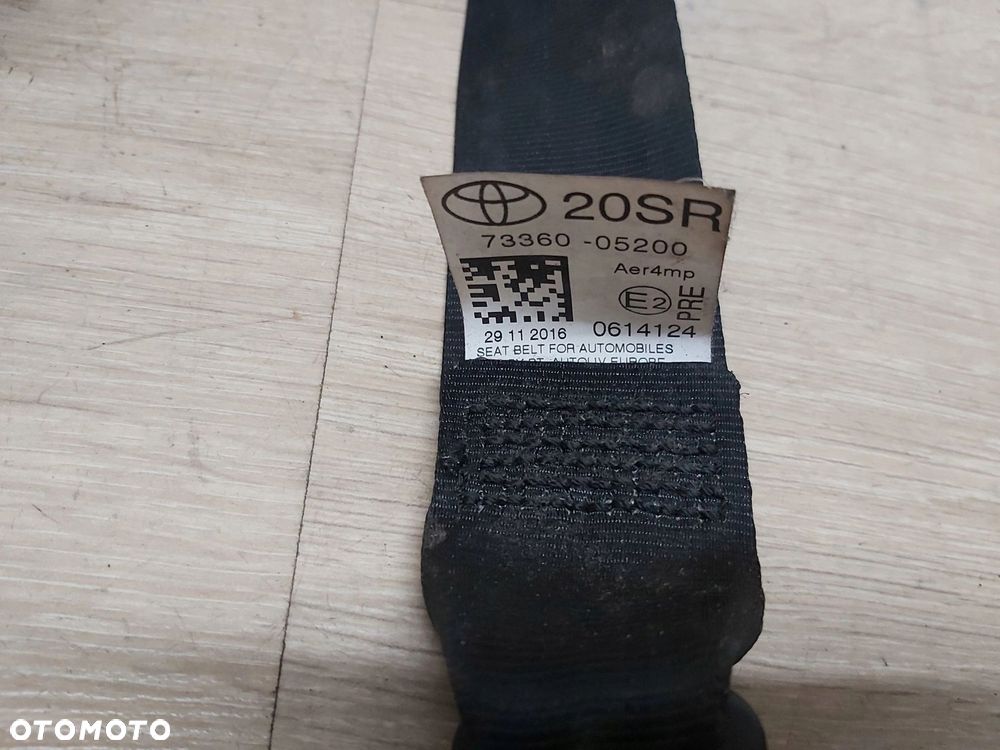 Toyota Avensis T27 LIFT T29 14-18 rok pas bezpieczeństwa lewy tył SDEDAN - 4