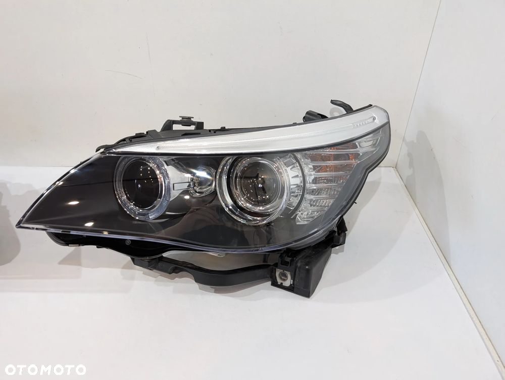 BMW E60 E61 LIFT LCI LAMPA LEWA PRAWA PRZÓD XENON 7177739 7177740 EUROPA KOMPLETNA - 6