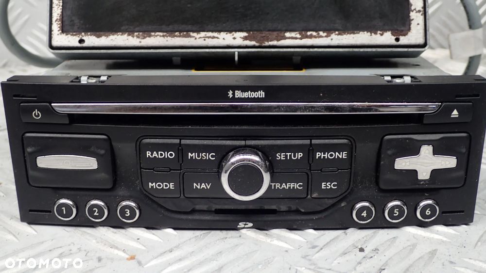 RADIO NAWIGACJA  BLUETOOTH  PEUGEOT CITROEN 96736746XT - 3