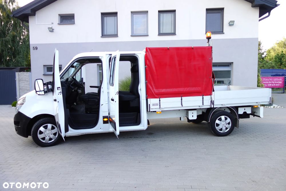 Renault Master 2.3 Dci 130 KM Doka  7 Osobowa Plandeka 3.15 M Klima - 18