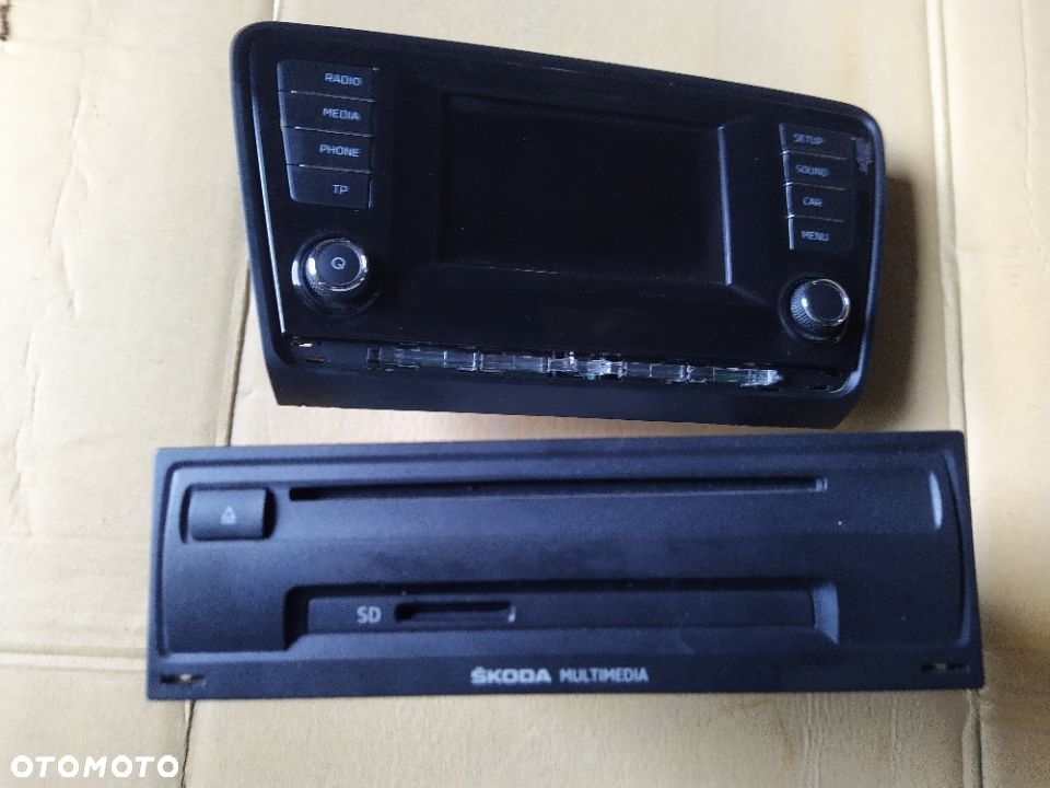 Radio skoda octavia 3