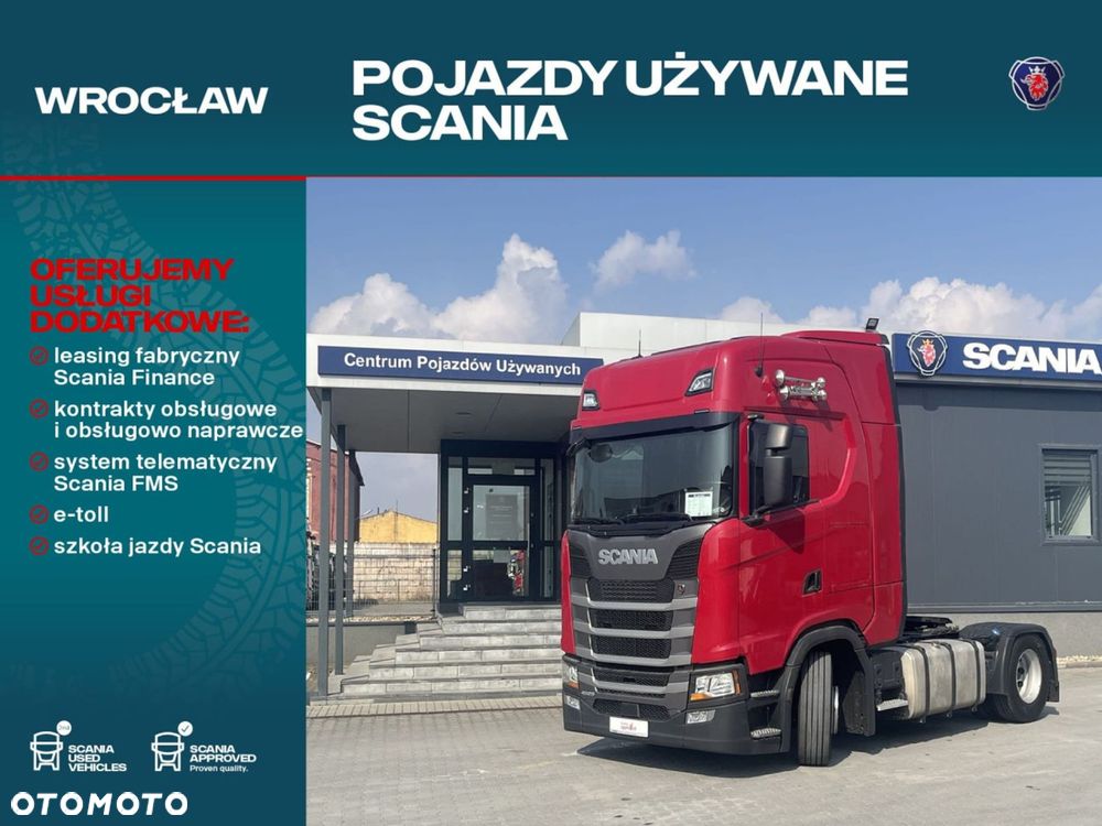 Scania S 450 A4x2NA 4 poduszki Solary Klimatyzacja - 1