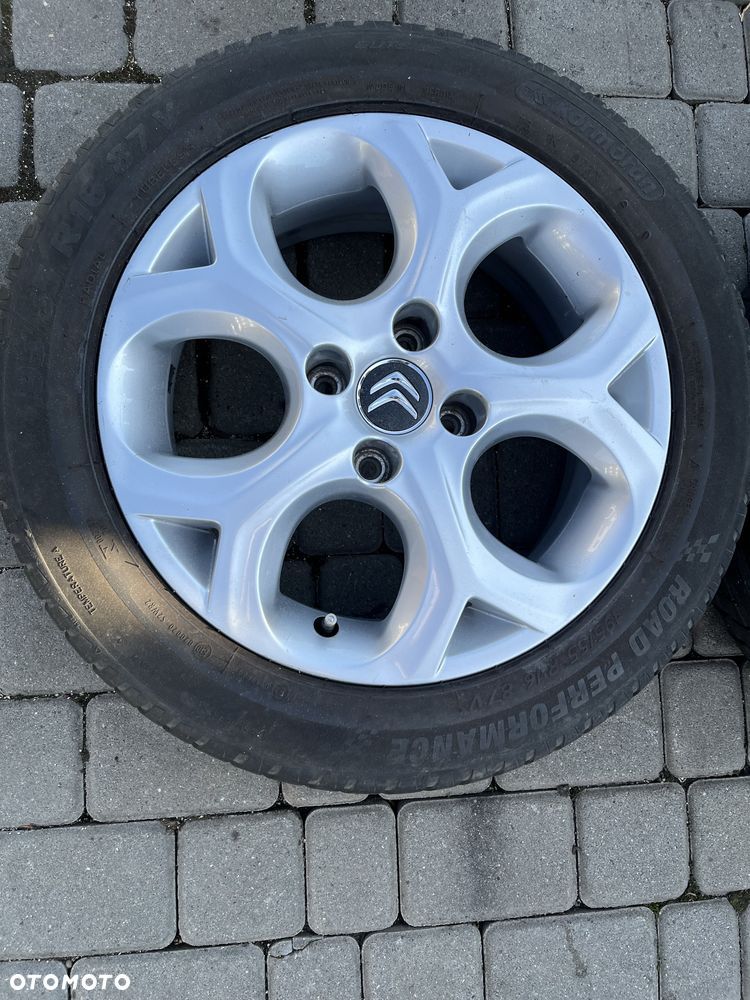 Alufelgi 4x108 16 cali Citroen Berlingo C4 Peugeot Partner 308, 208 opony lato 195/55/16 - 1