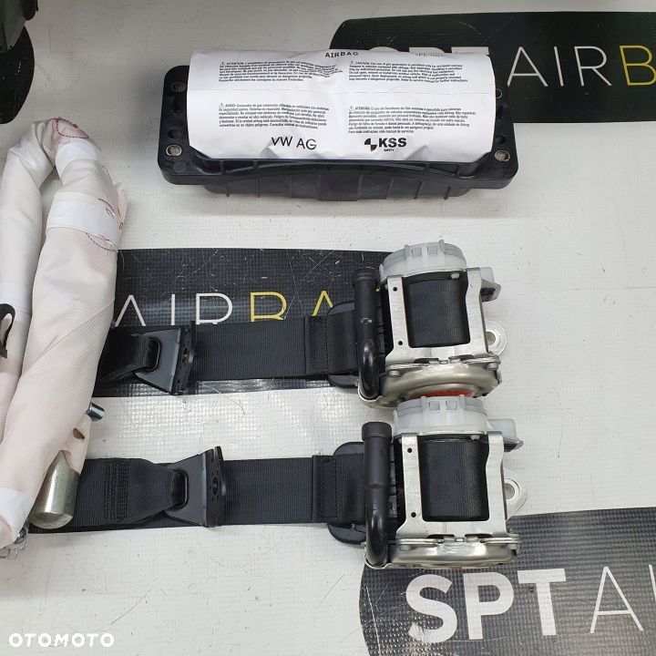 SKODA SCALA KAMIQ DESKA ROZDZIELCZA KONSOLA KOKPIT PULPIT PODUSZKI AIRBAG AIR BAG PASY KIT SET - 11