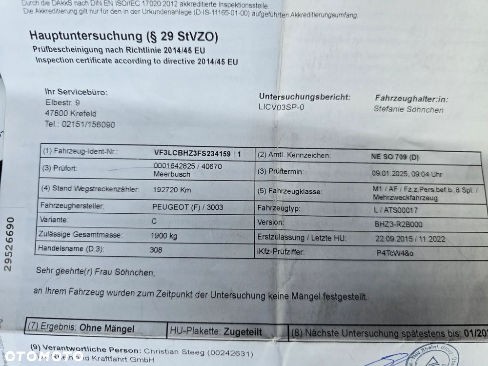 Peugeot 308 BlueHDi FAP 120 Stop&Start Style - 39