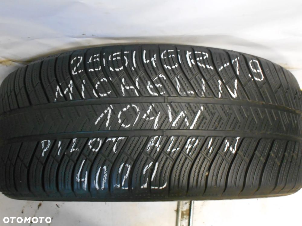 OPONA POJEDYNKA 255/45R19 MICHELIN PILOT ALPIN DOT 4022 6.6MM - 1