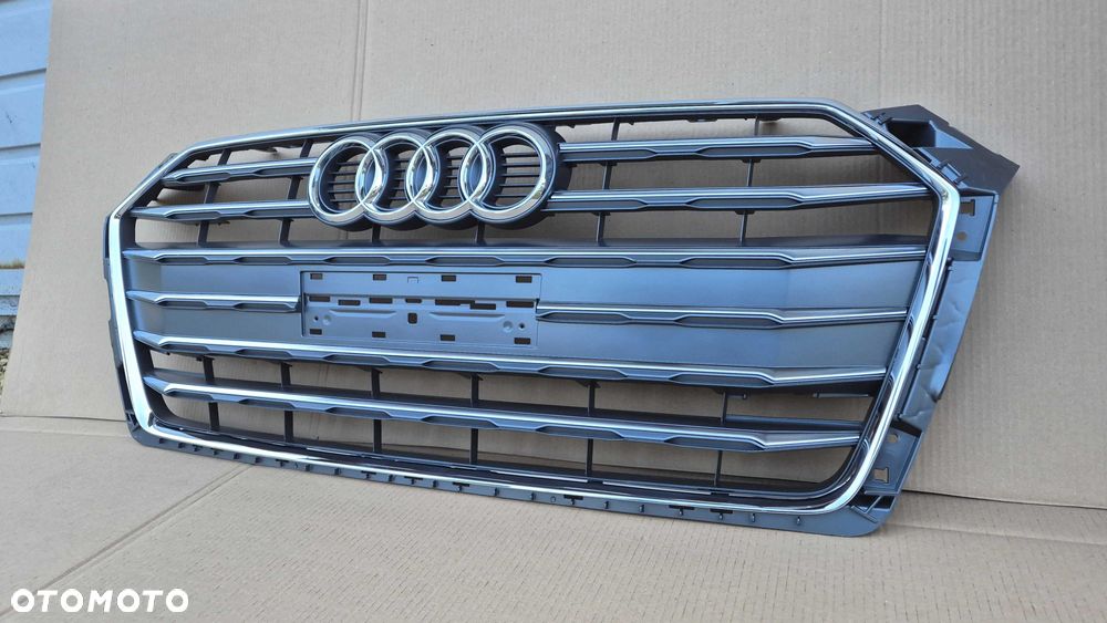 Atrapa chłodnicy GRILL Audi A5 B9 F5 8W6 2015-2019 CHROM OE 8W6853651AB R ORYG NEW - 9