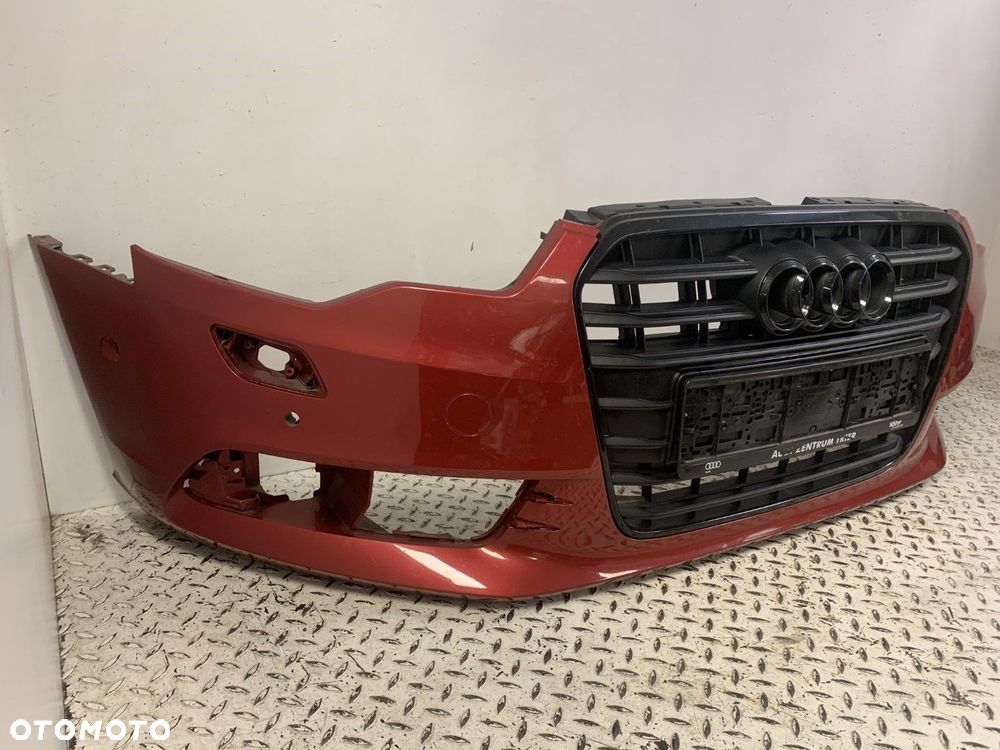 ŁADNY NIEUSZKODZONY ZDERZAK GRILL PRZEDNI PRZÓD AUDI A6 C7 4G0  11-14 6xPDC 4G0807437 - 4