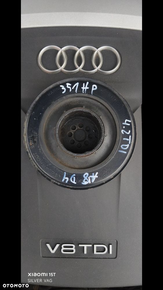 Koło pasowe wału Audi A8 D4 4.2 TDI Porsche Q7 VW 381HP 351HP PS KM korbowego - 10