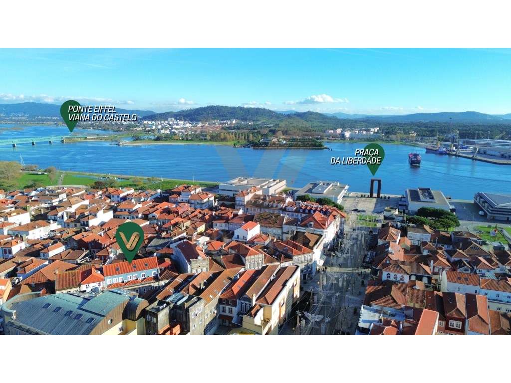 Apartamento T3 Duplex no Centro Histórico - Viana do Castelo - Grande imagem: 3/24